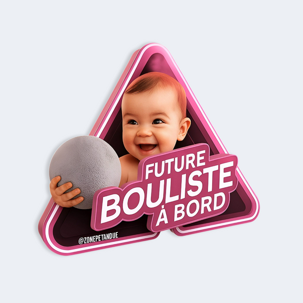 Sticker - Future Bouliste à Bord Fille