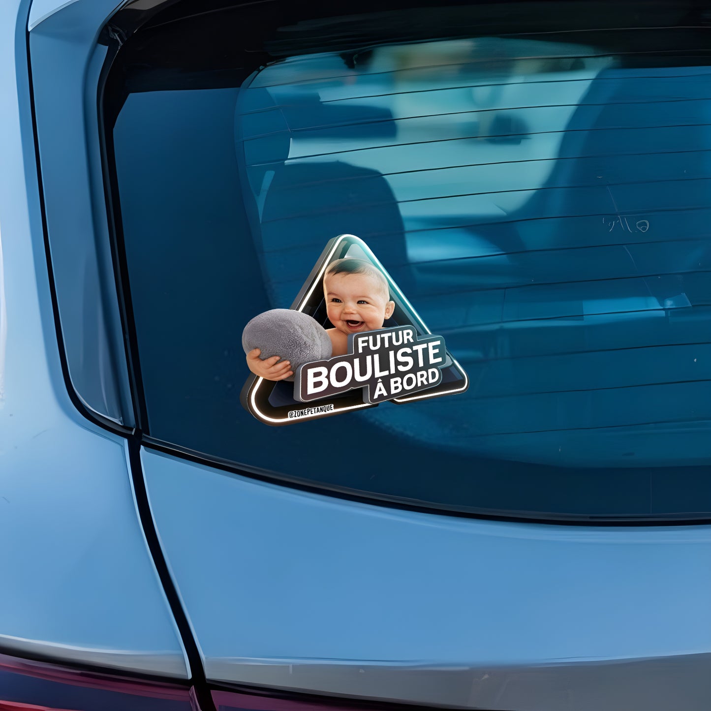 Sticker - Futur Bouliste à Bord Garçon