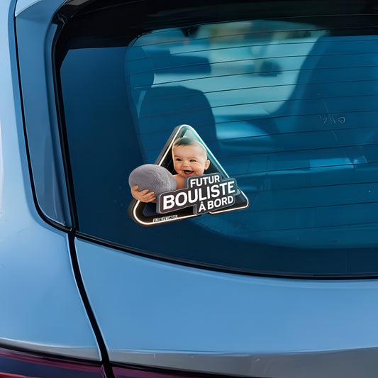 Sticker - Futur Bouliste à Bord Garçon