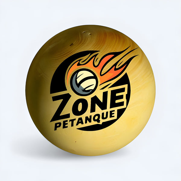 Cochonnet - Zone Pétanque Origine Logo