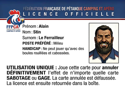 Licence Alain Stin