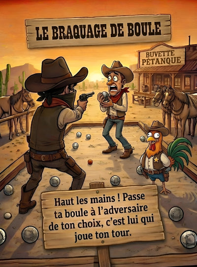 Le braquage de boule
