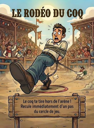 Le rodéo du coq